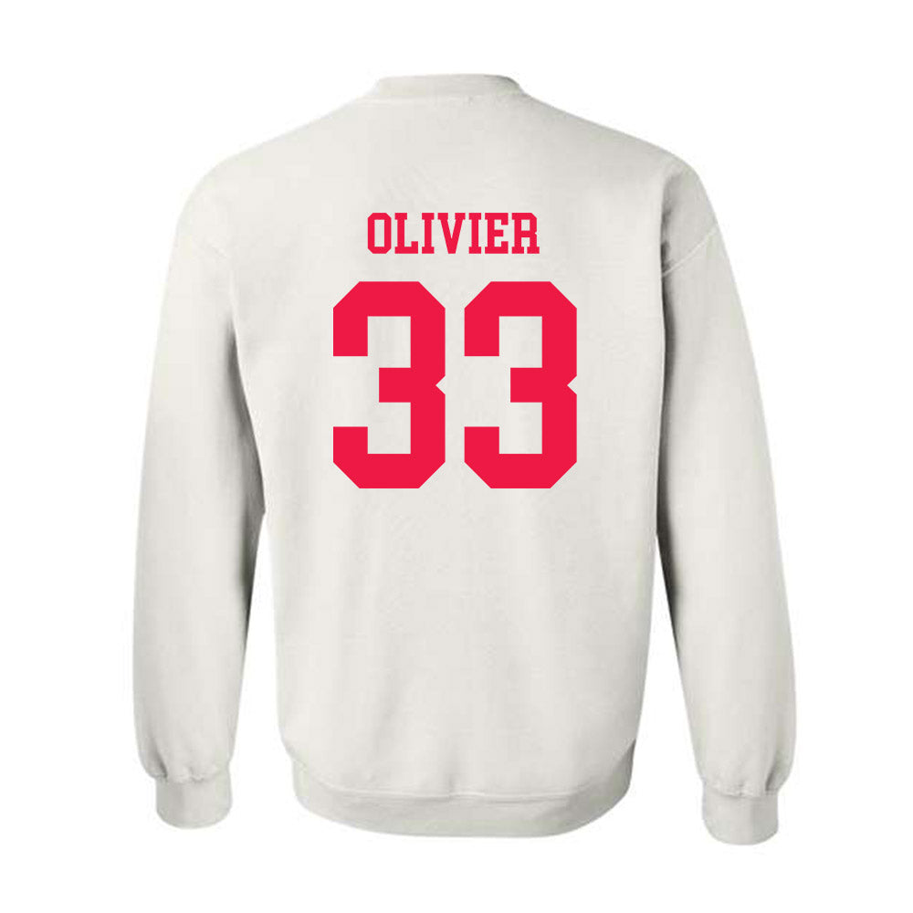 Lamar - NCAA Baseball : Christopher Olivier - Classic Shersey Crewneck Sweatshirt-1