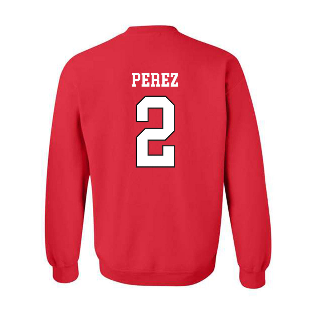 Lamar - NCAA Baseball : Andres Perez - Classic Shersey Crewneck Sweatshirt