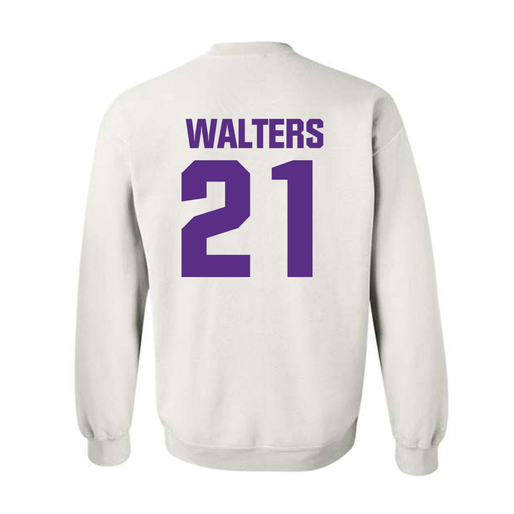 Northwestern - NCAA Football : Damon Walters - Sports Shersey Crewneck Sweatshirt