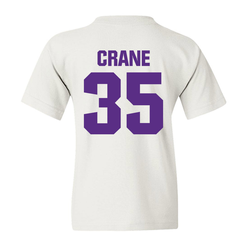 Northwestern - NCAA Football : Tate Crane - Sports Shersey Youth T-Shirt-1