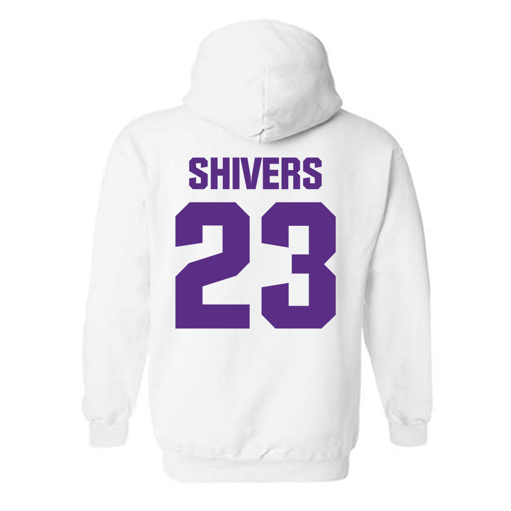 Northwestern - NCAA Football : Cole Shivers - Sports Shersey Hooded Sweatshirt