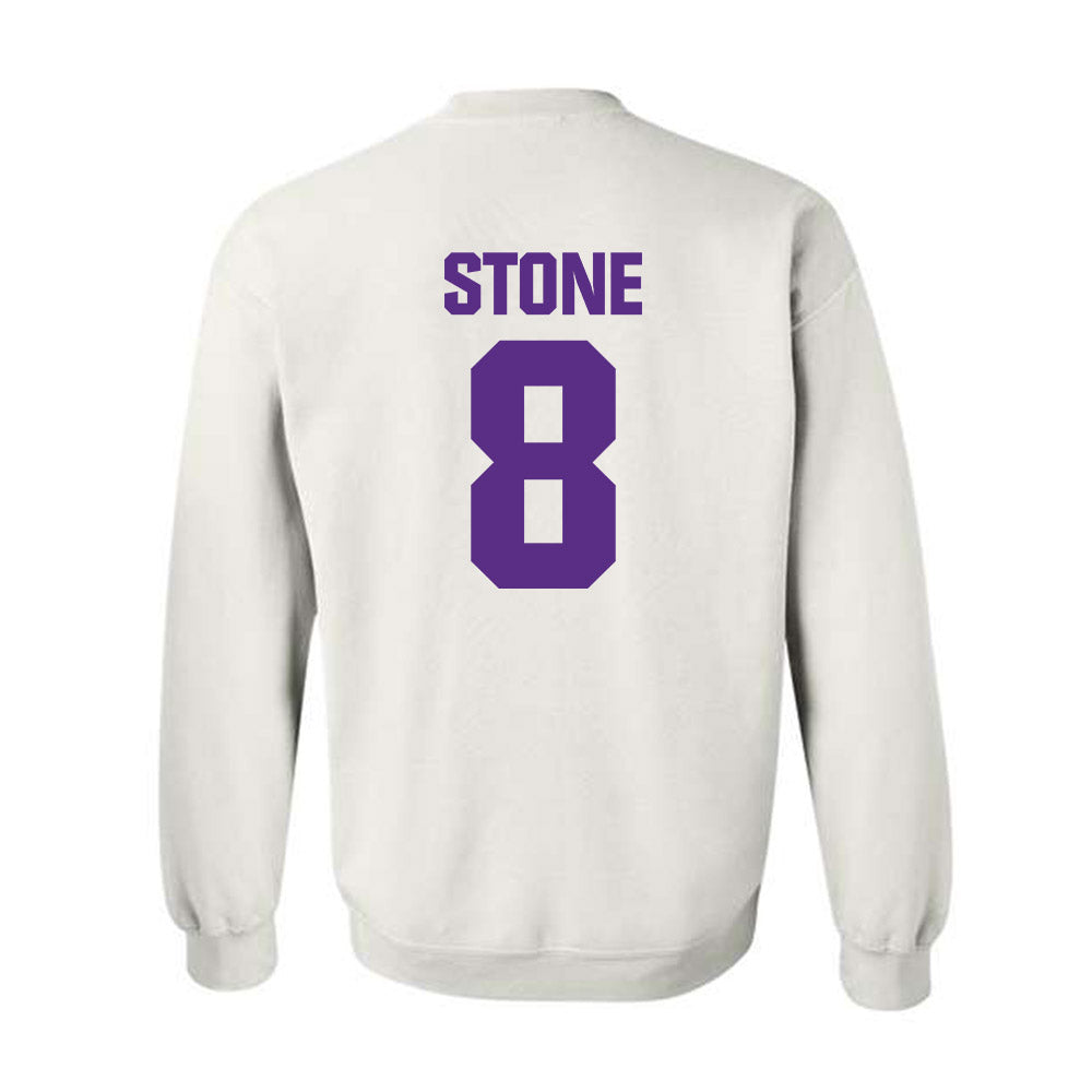 Northwestern - NCAA Football : Preston Stone - Sports Shersey Crewneck Sweatshirt-1