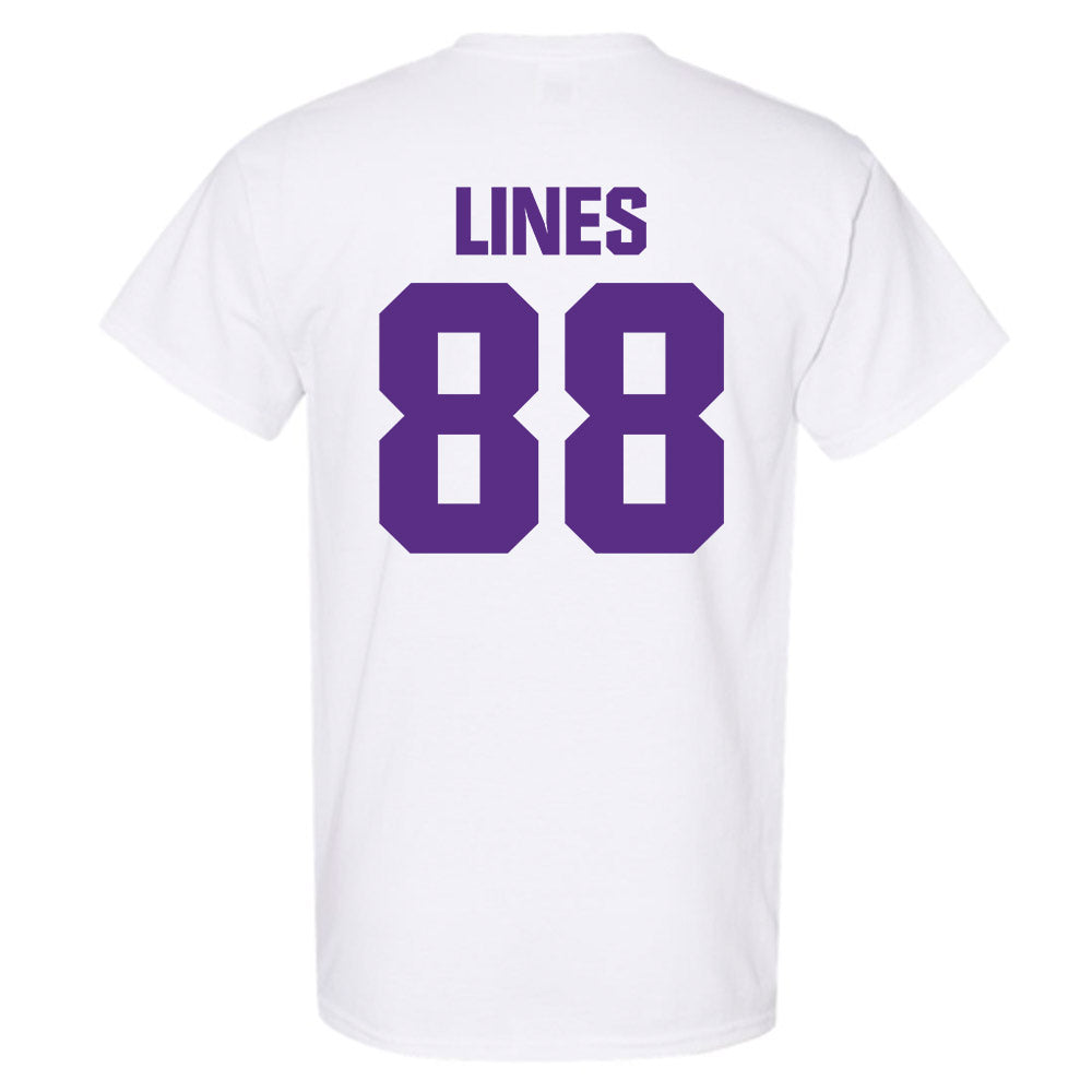 Northwestern - NCAA Football : Alex Lines - Sports Shersey T-Shirt-1