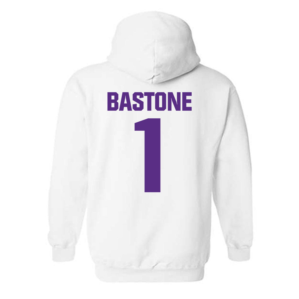 Northwestern - NCAA Football : Carmine Bastone - Sports Shersey Hooded Sweatshirt-1