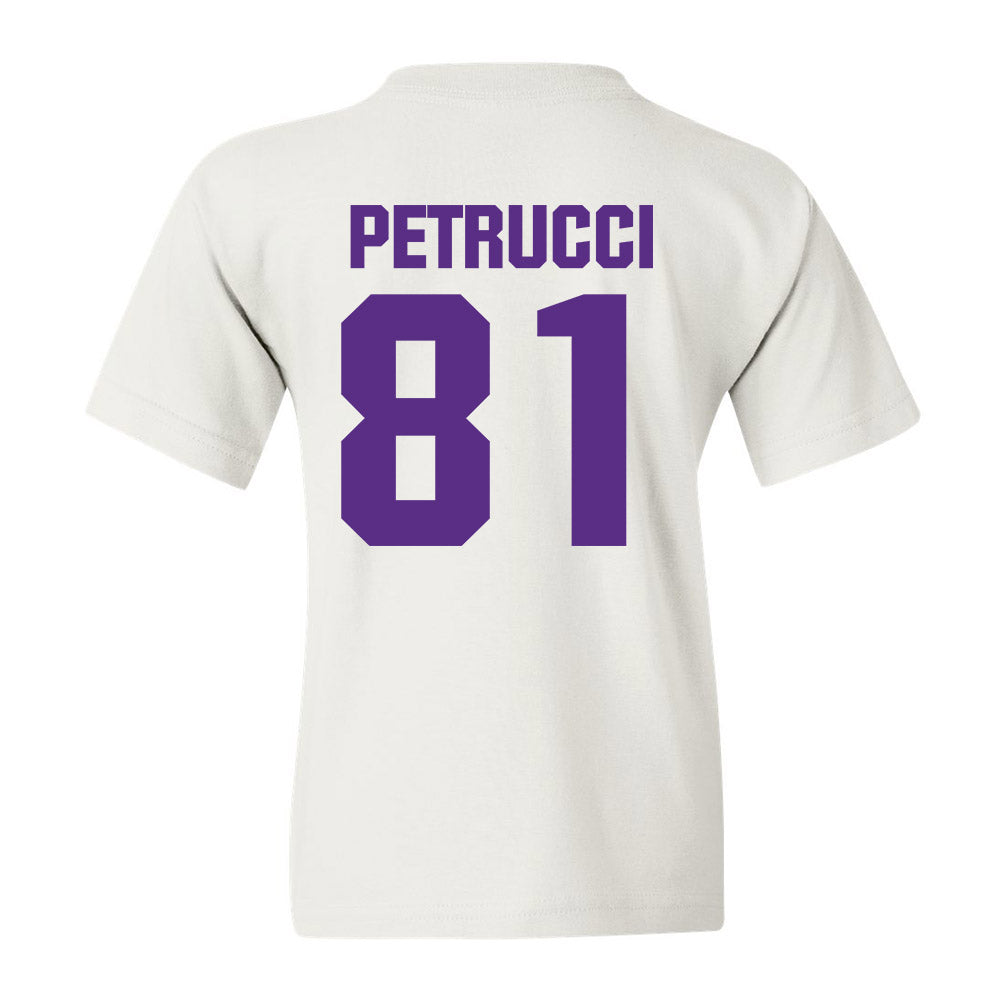 Northwestern - NCAA Football : Christopher Petrucci - Sports Shersey Youth T-Shirt