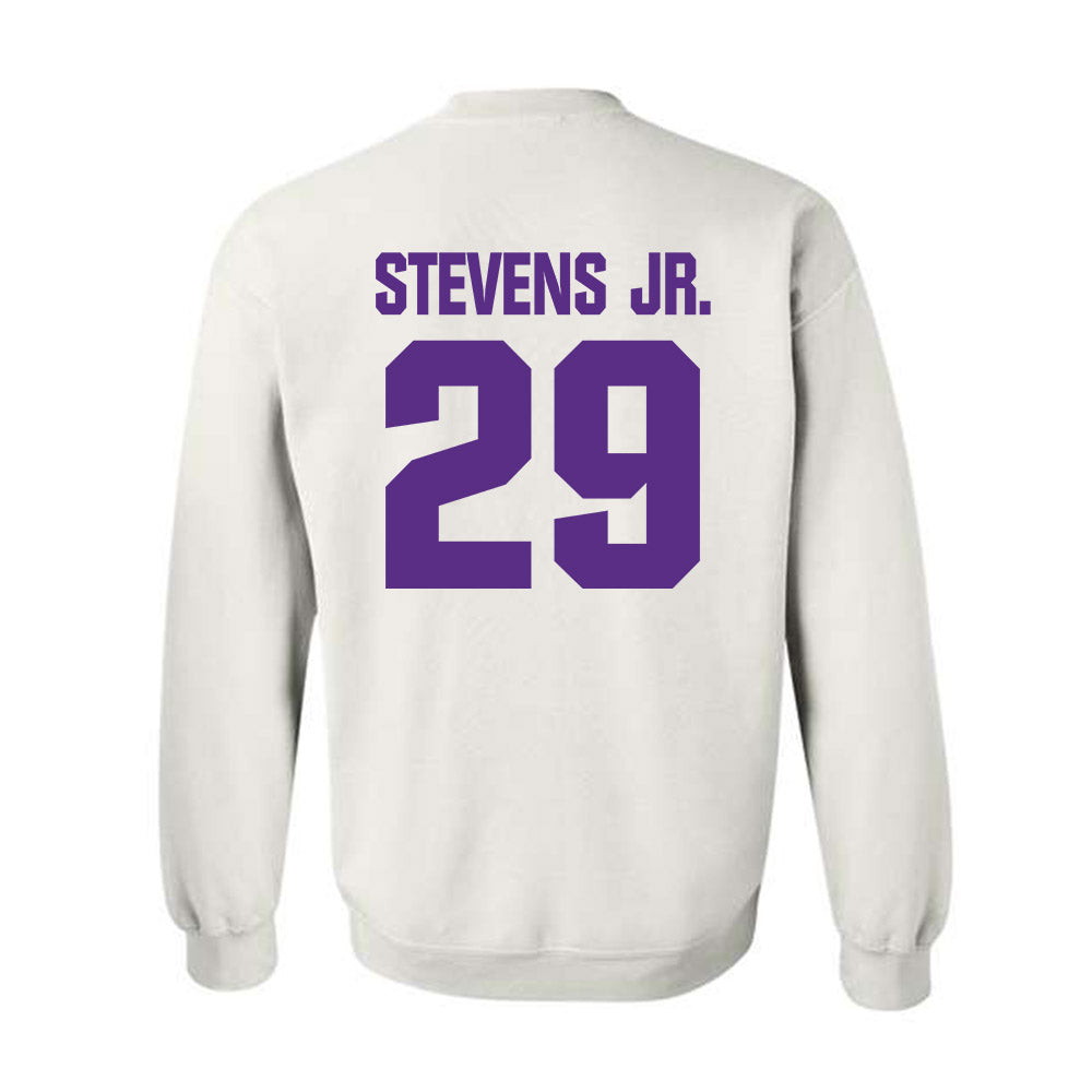 Northwestern - NCAA Football : JonJon Stevens Jr. - Sports Shersey Crewneck Sweatshirt-1