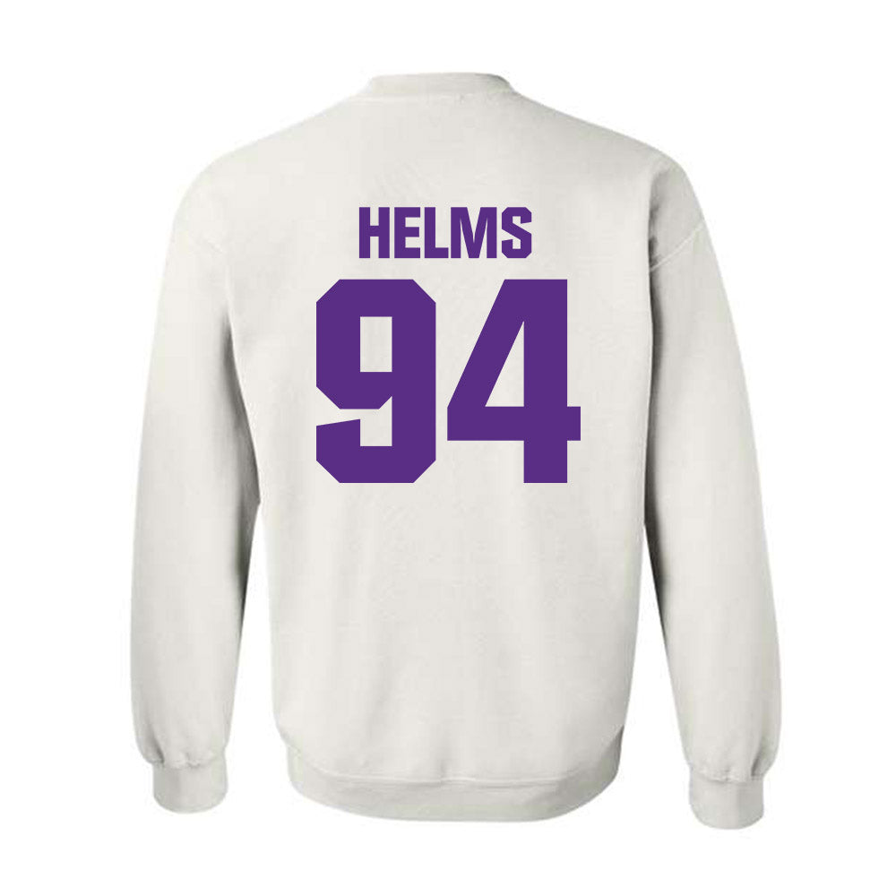 Northwestern - NCAA Football : Henry Helms - Sports Shersey Crewneck Sweatshirt