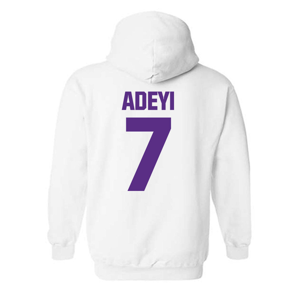 Northwestern - NCAA Football : Ore Adeyi - Sports Shersey Hooded Sweatshirt