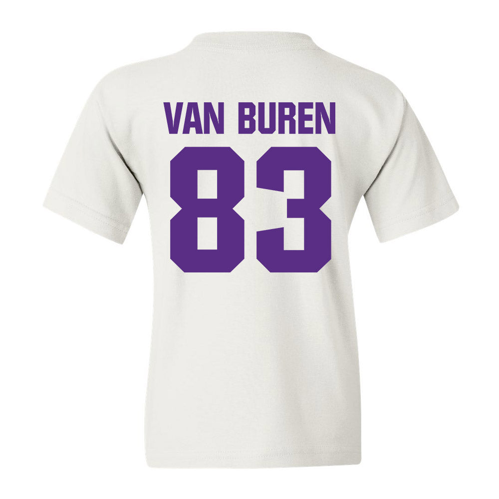 Northwestern - NCAA Football : Blake Van Buren - Sports Shersey Youth T-Shirt