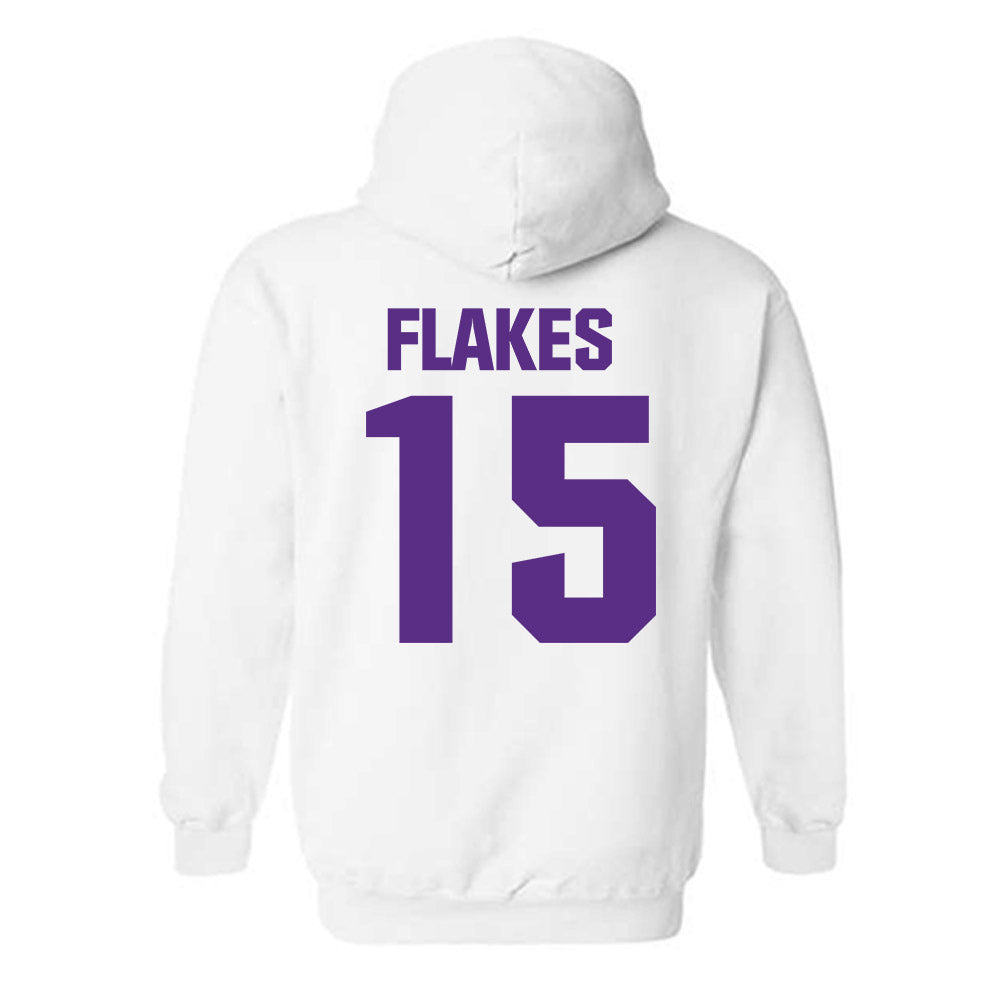 Northwestern - NCAA Football : Brendan Flakes - Sports Shersey Hooded Sweatshirt