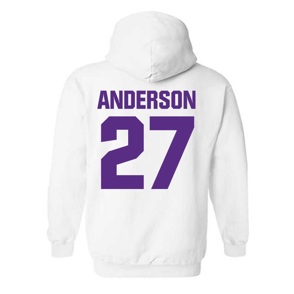 Northwestern - NCAA Football : Daniel Anderson - Sports Shersey Hooded Sweatshirt-1