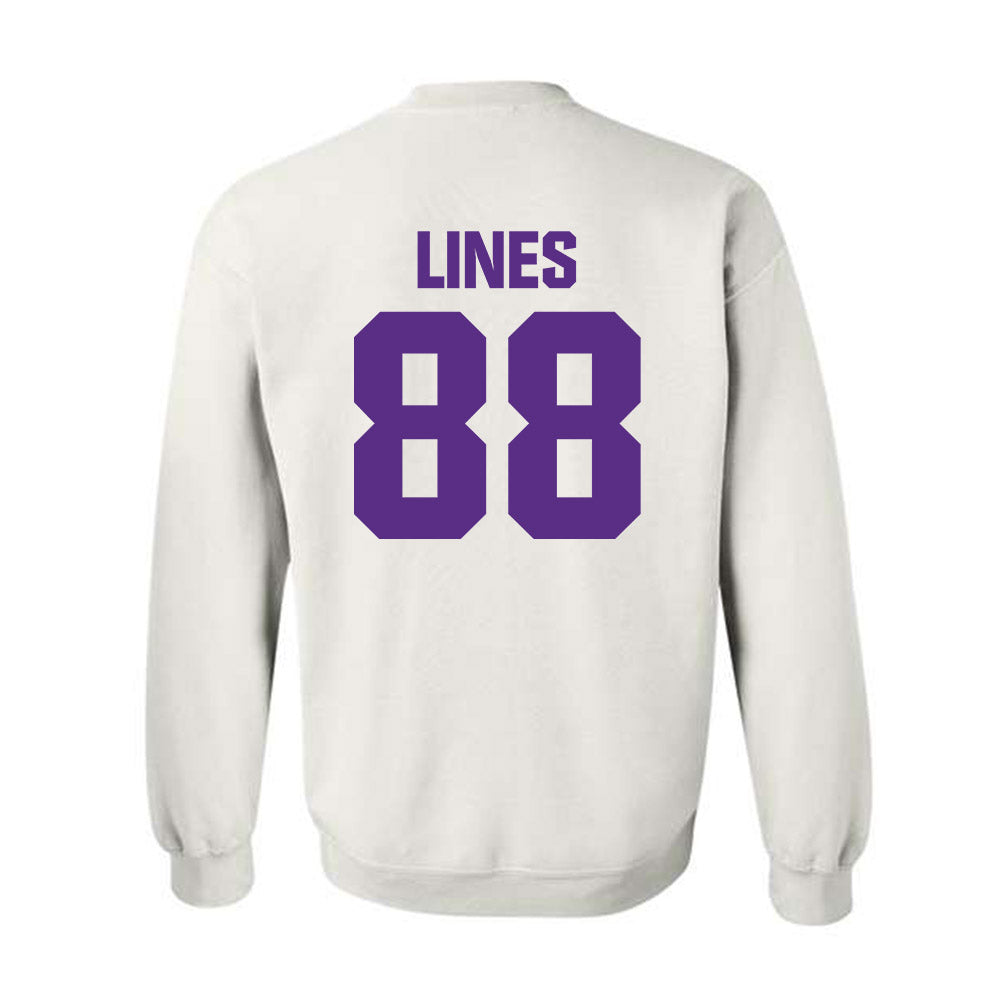 Northwestern - NCAA Football : Alex Lines - Sports Shersey Crewneck Sweatshirt-1