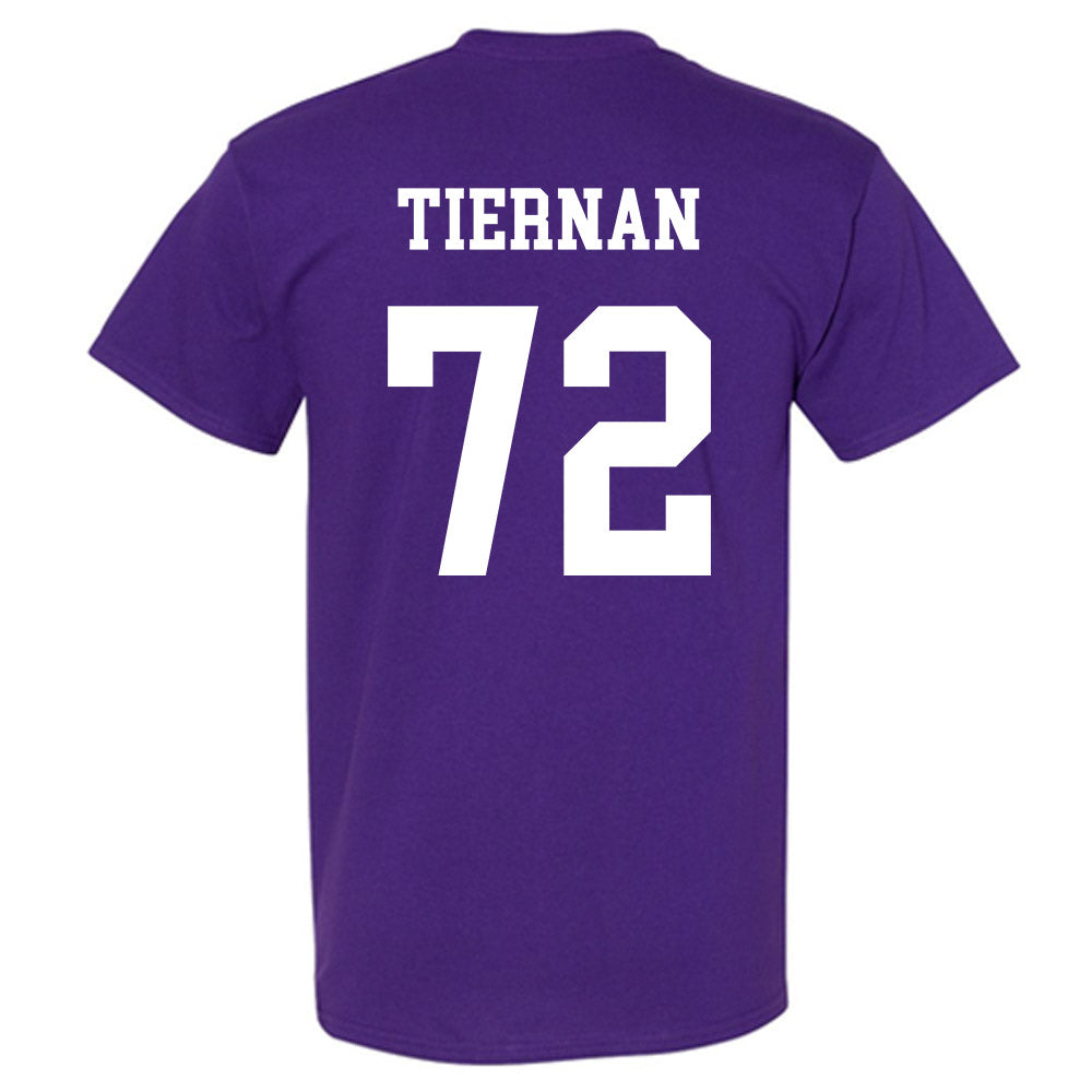 Northwestern - NCAA Football : Caleb Tiernan - Sports Shersey T-Shirt