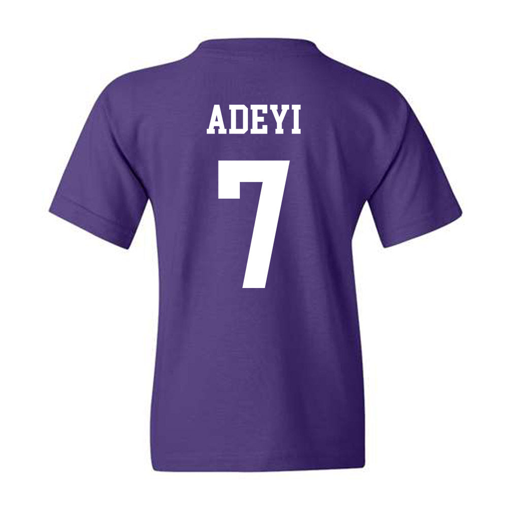 Northwestern - NCAA Football : Ore Adeyi - Sports Shersey Youth T-Shirt
