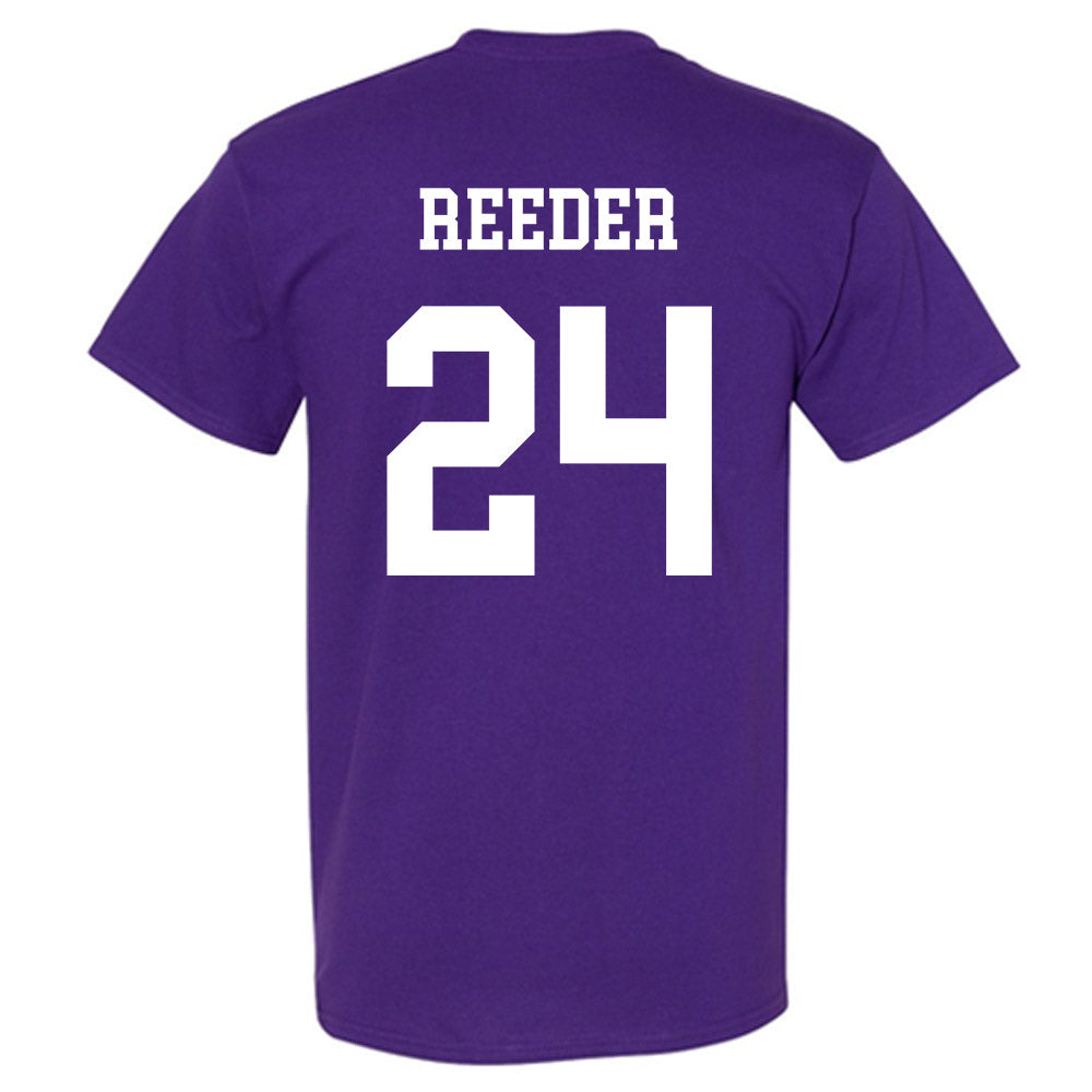 Northwestern - NCAA Football : Dashun Reeder - Sports Shersey T-Shirt-1