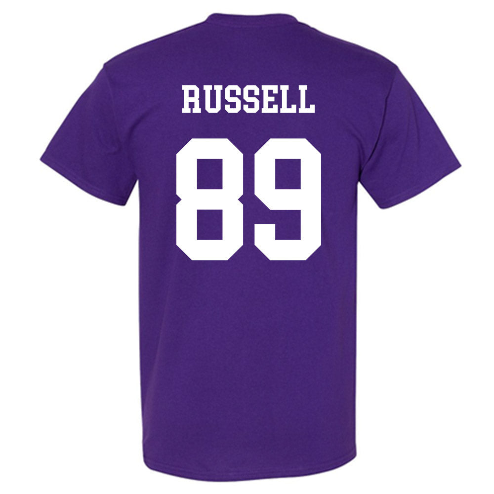Northwestern - NCAA Football : Cam Russell - Sports Shersey T-Shirt