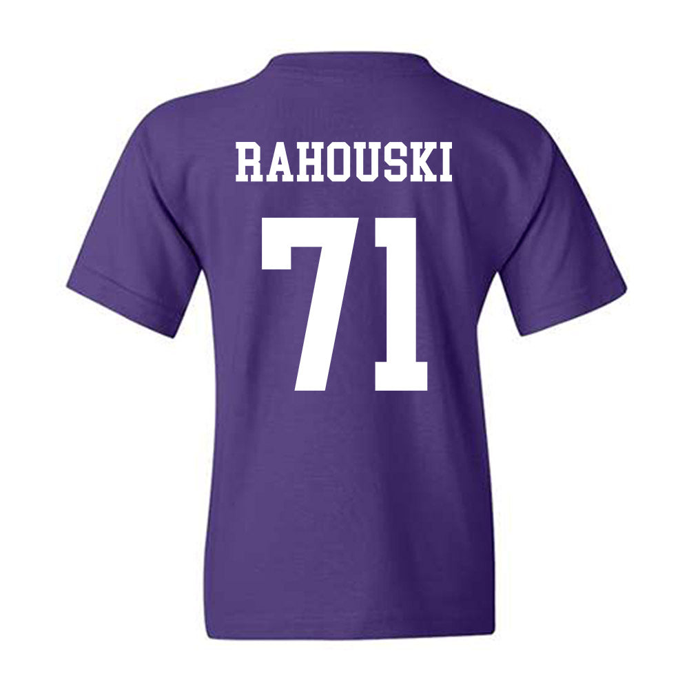 Northwestern - NCAA Football : Dennis Rahouski - Sports Shersey Youth T-Shirt-1
