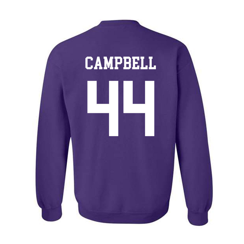 Northwestern - NCAA Football : Callen Campbell - Sports Shersey Crewneck Sweatshirt-1
