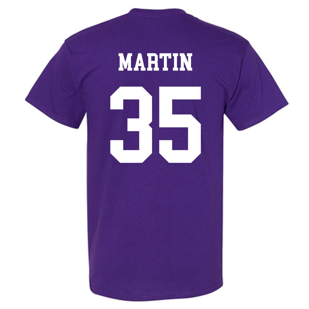 Northwestern - NCAA Football : Sean Martin - Sports Shersey T-Shirt-1