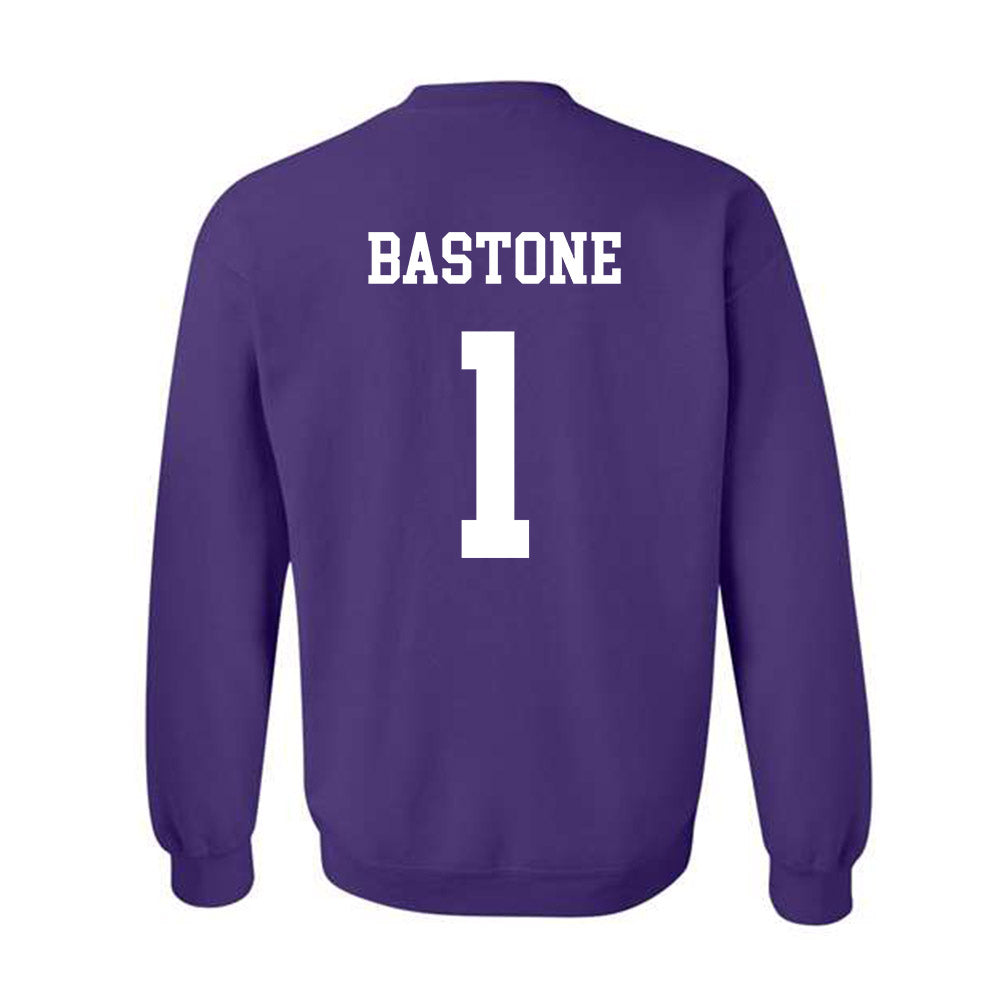 Northwestern - NCAA Football : Carmine Bastone - Sports Shersey Crewneck Sweatshirt-1