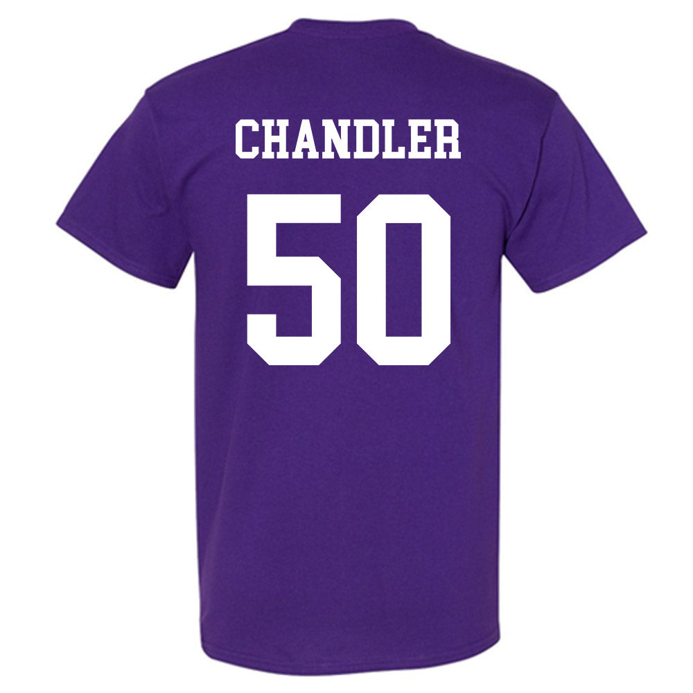 Northwestern - NCAA Football : Talan Chandler - Sports Shersey T-Shirt-1
