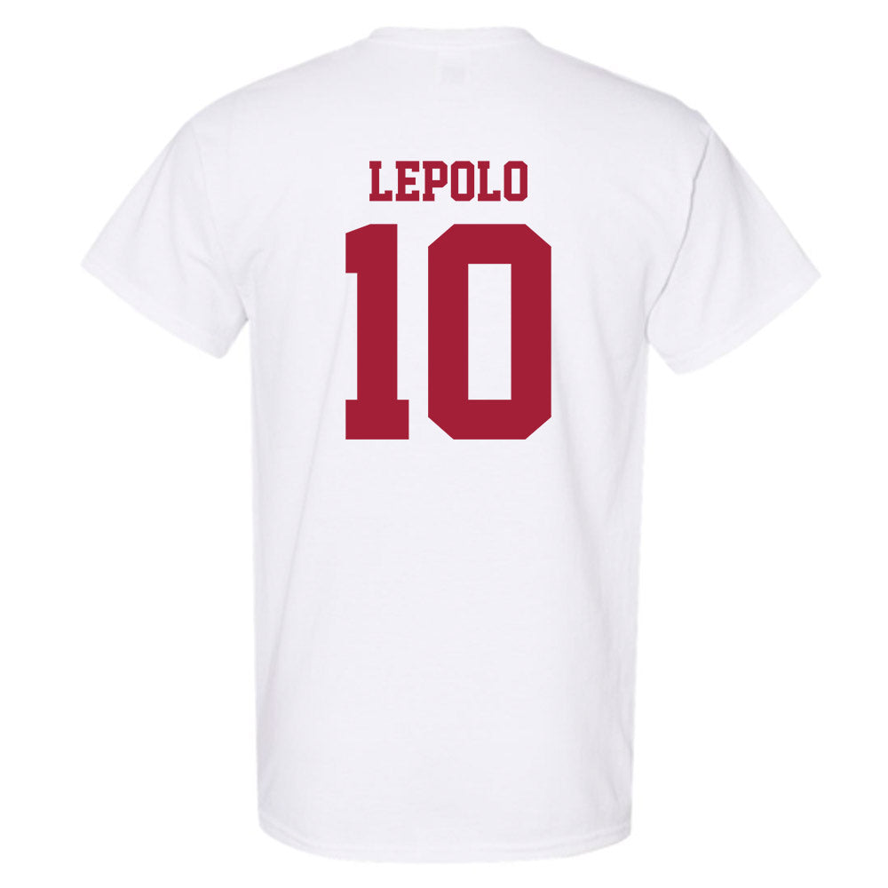 Stanford - NCAA Women's Basketball : Talana Lepolo - T-Shirt-1
