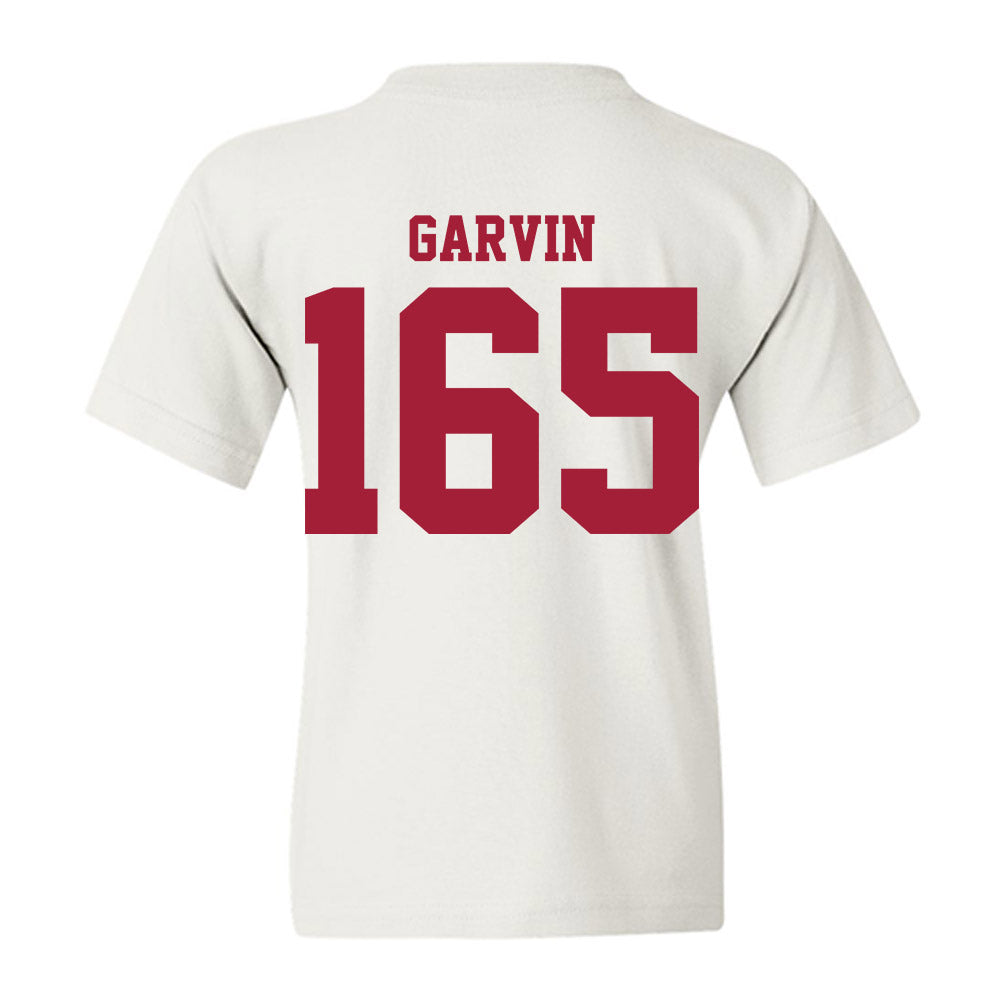 Stanford - NCAA Wrestling : Hunter Garvin - Youth T-Shirt-1