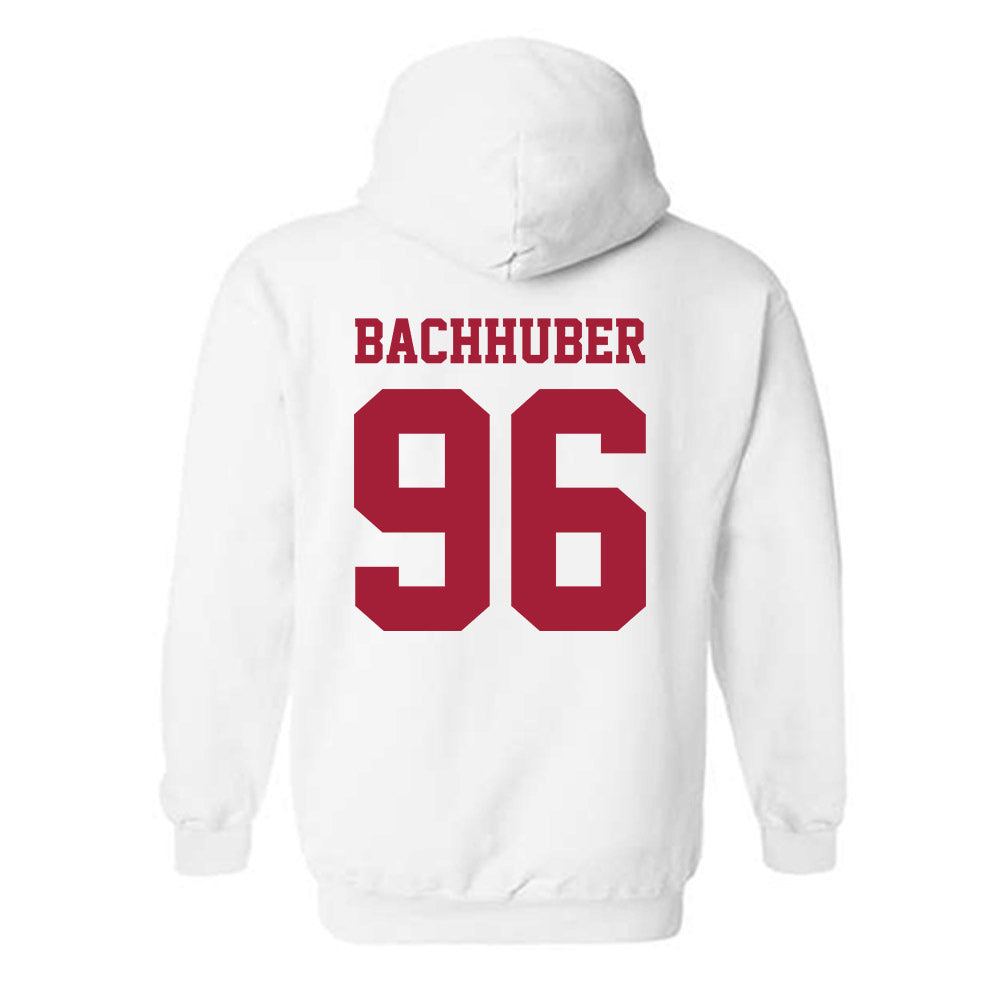 Stanford - NCAA Football : Connor Bachhuber - Hooded Sweatshirt-1