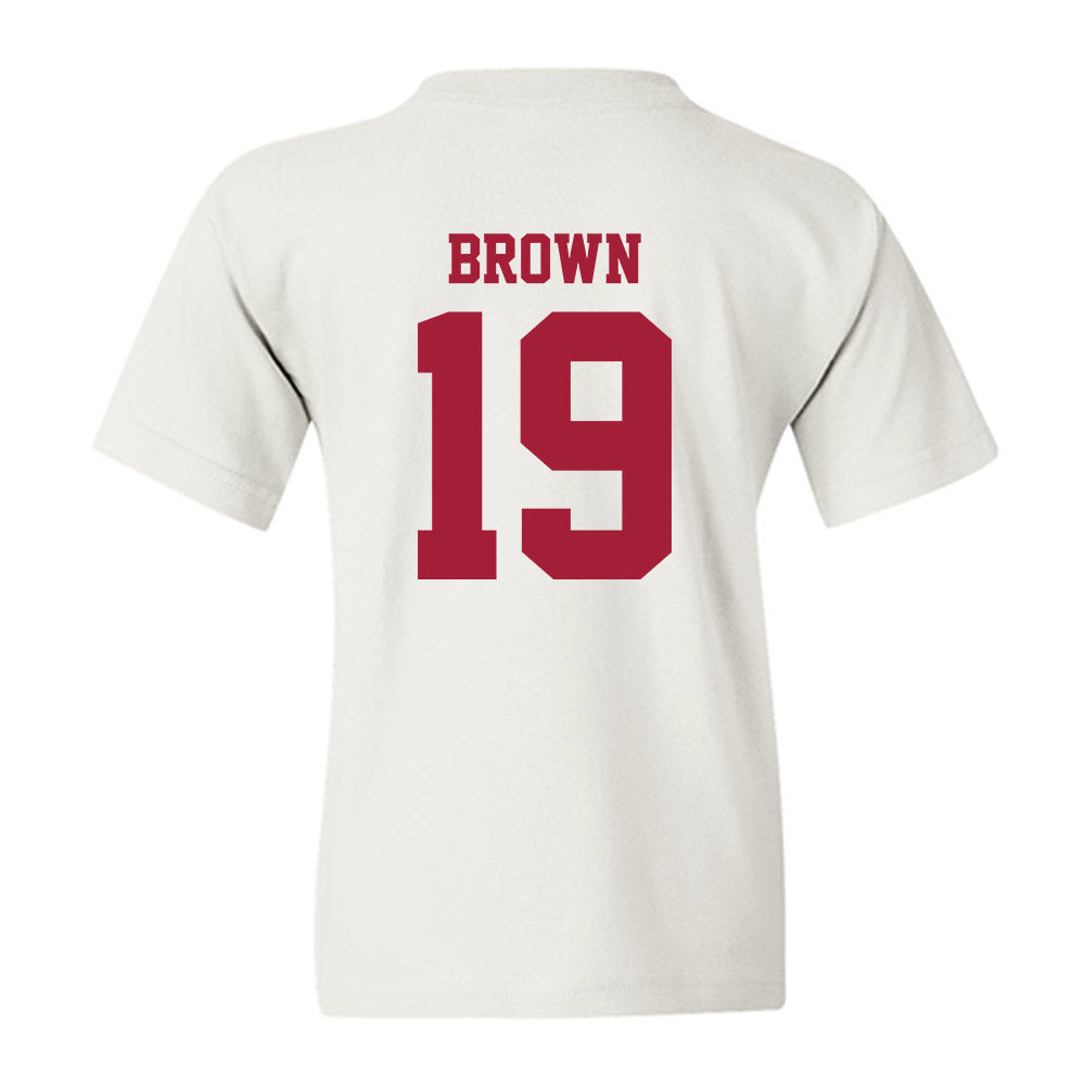 Stanford - NCAA Women's Lacrosse : Emma Brown - Youth T-Shirt-1