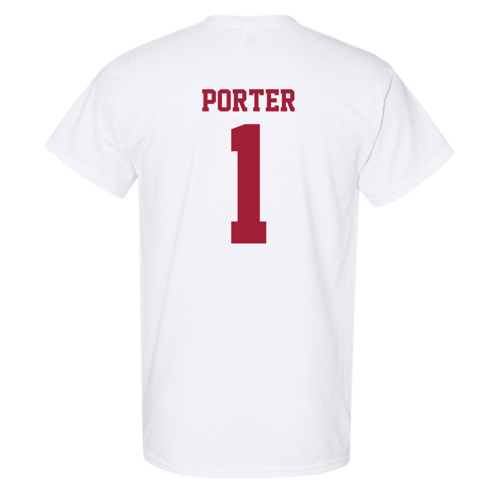 Stanford - NCAA Men's Volleyball : Evan Porter - T-Shirt-1