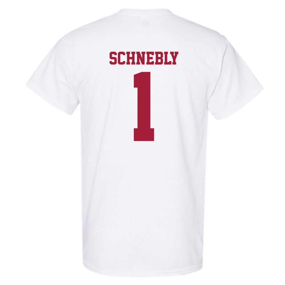 Stanford - NCAA Men's Soccer : Rowan Schnebly - T-Shirt-1