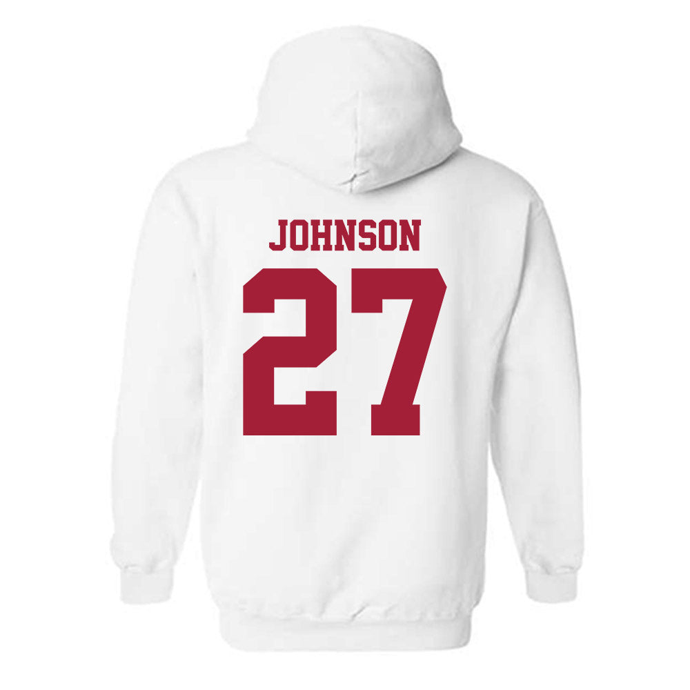 Stanford - NCAA Women's Lacrosse : Ellie Johnson - Hooded Sweatshirt-1