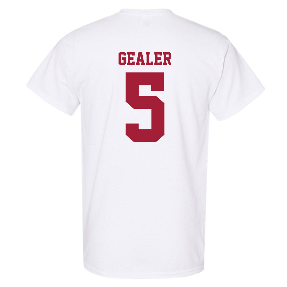 Stanford - NCAA Men's Basketball : Benny Gealer - T-Shirt-1