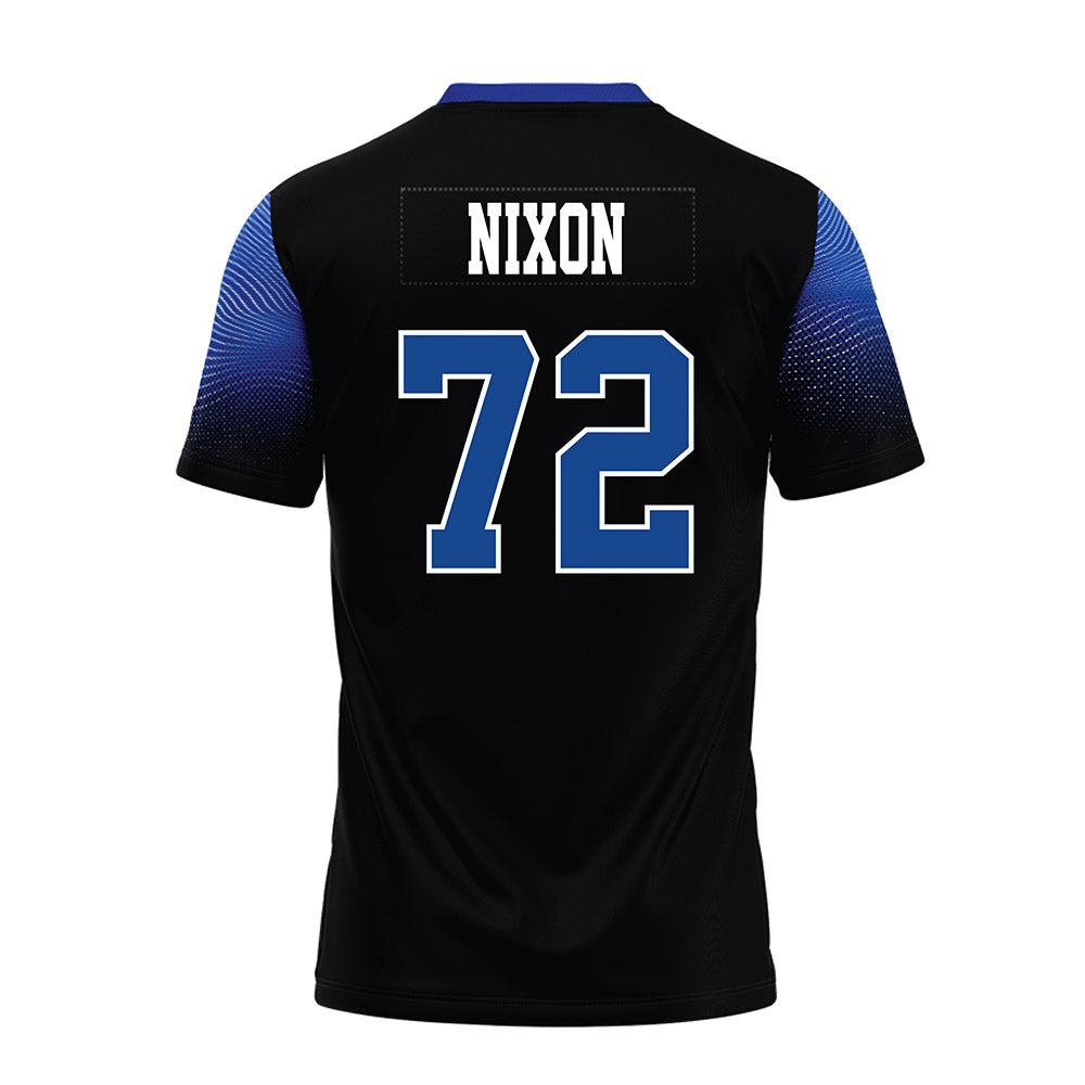 CNU - NCAA Football : Evan Nixon - Black Premium Football Jersey-1
