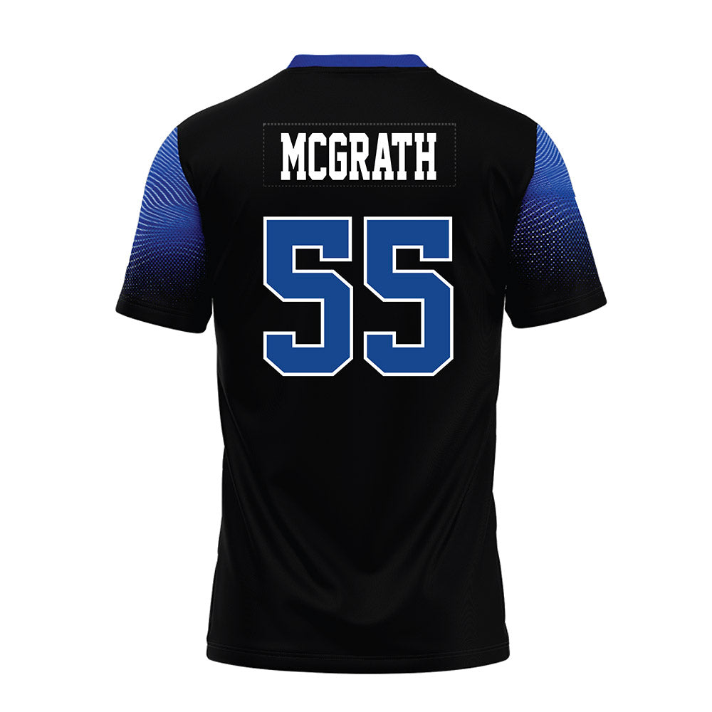 CNU - NCAA Football : Daniel McGrath - Black Premium Football Jersey-1