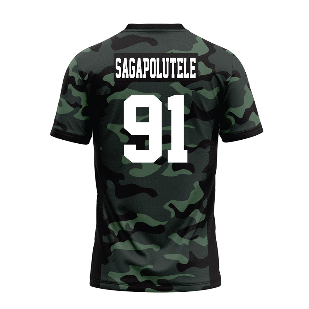Hawaii - NCAA Football : Joshua Sagapolutele - Premium Football Jersey