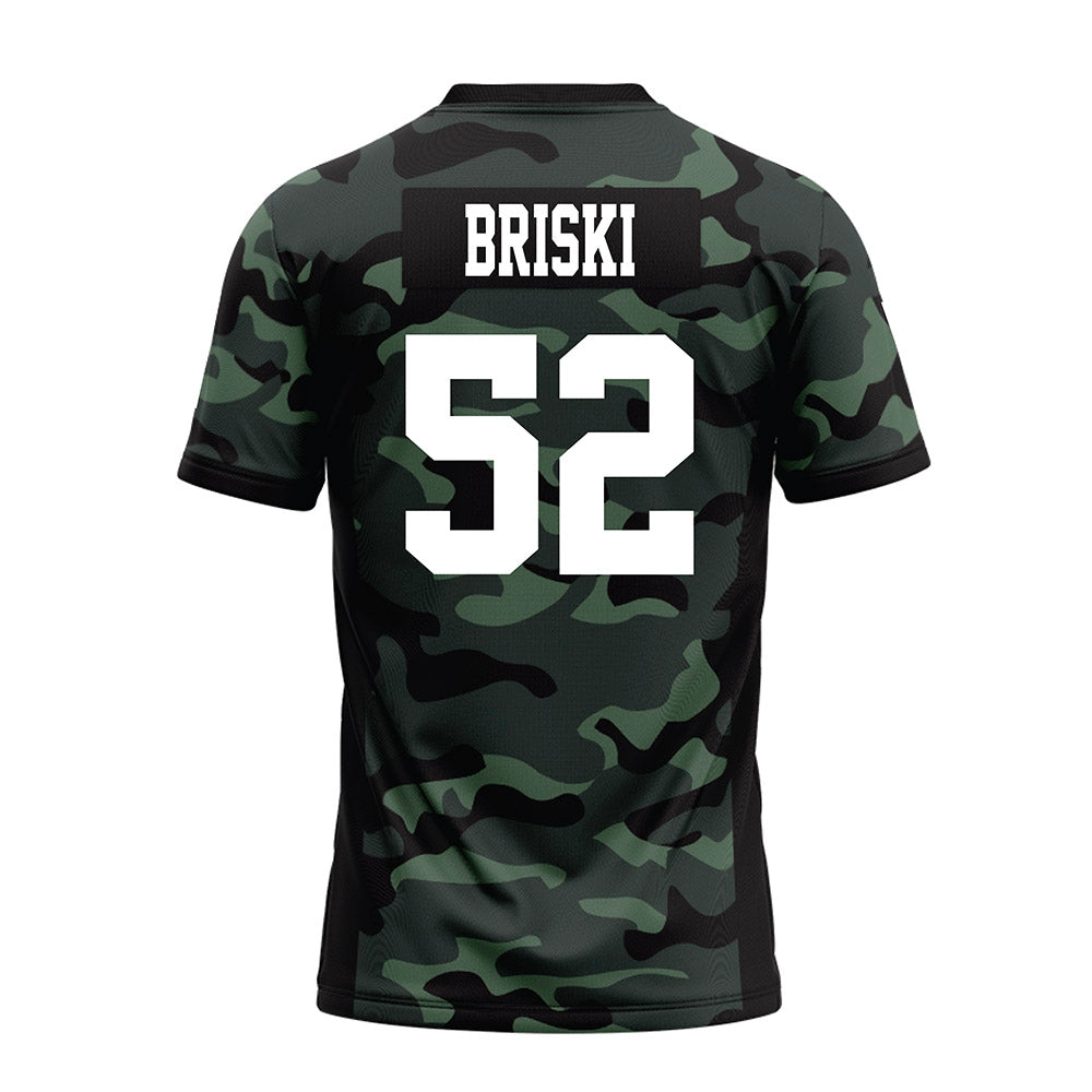 Hawaii - NCAA Football : Dean Briski - Premium Football Jersey