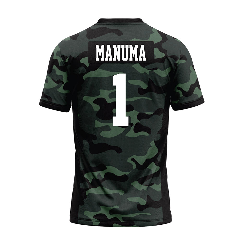 Hawaii - NCAA Football : Peter Manuma - Premium Football Jersey