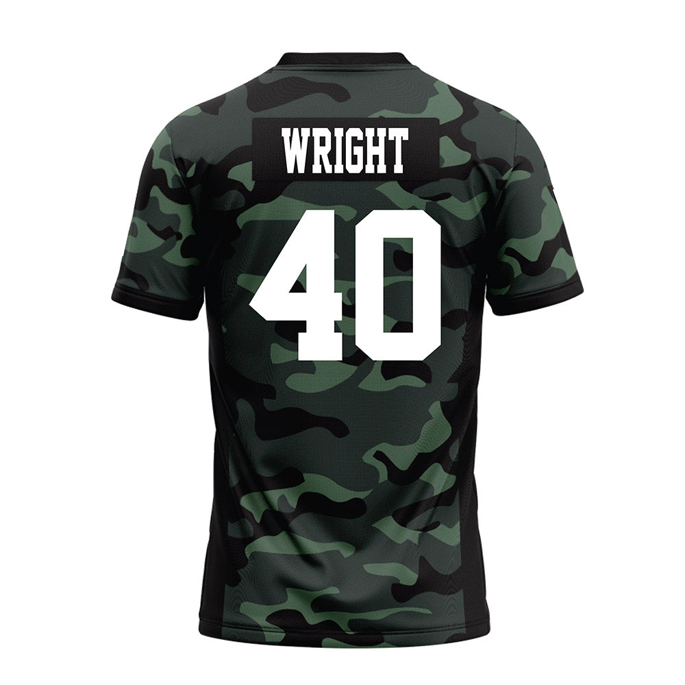 Hawaii - NCAA Football : Thiessen Wright - Premium Football Jersey