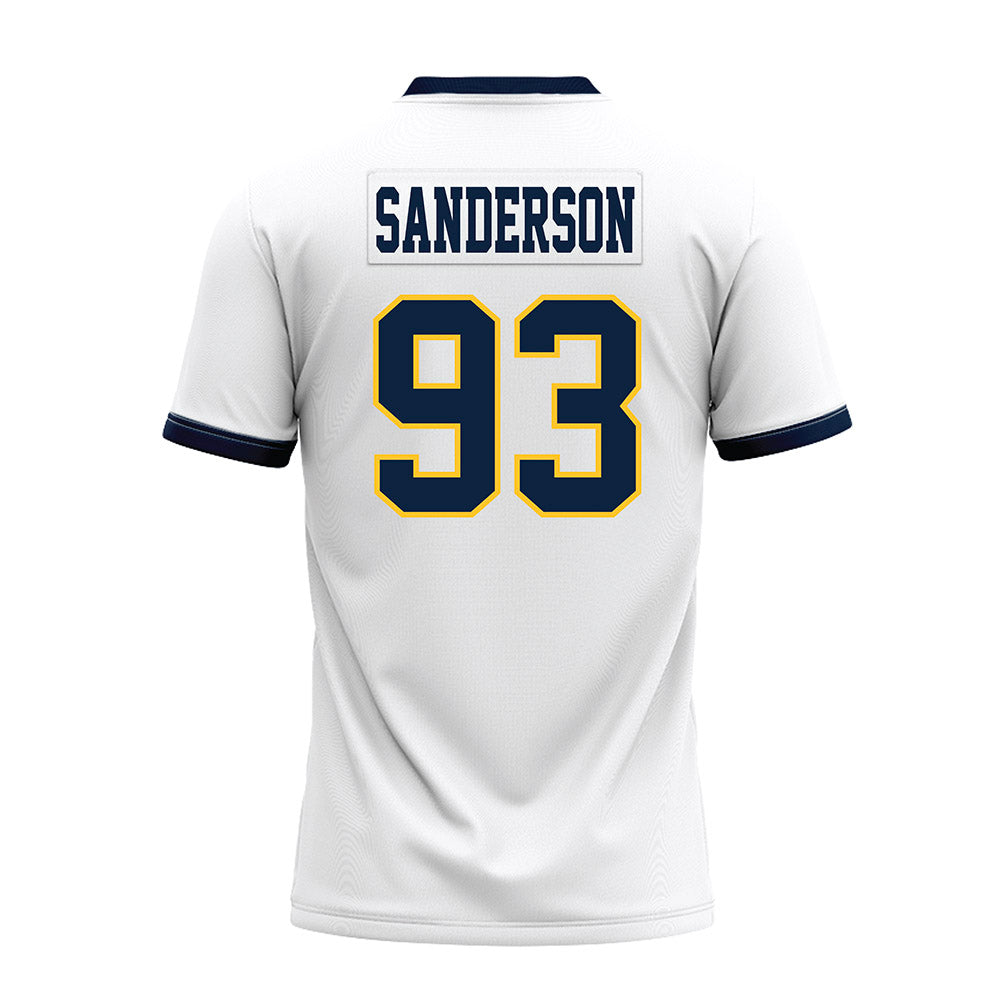 Murray State - NCAA Football : CJ Sanderson - White Premium Football Jersey-1