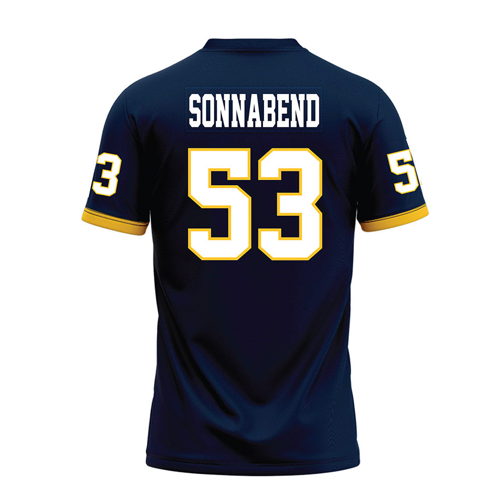 Murray State - NCAA Football : Jordan Sonnabend - Navy Premium Football Jersey