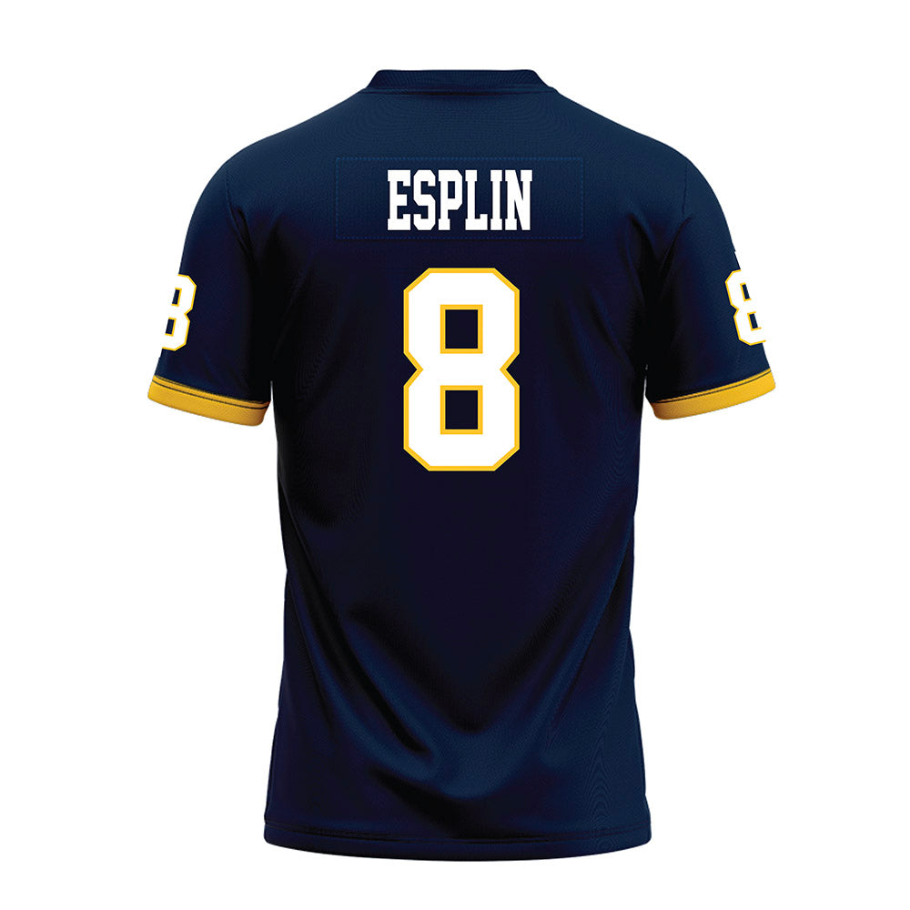 Murray State - NCAA Football : Brooks Esplin - Navy Premium Football Jersey-1