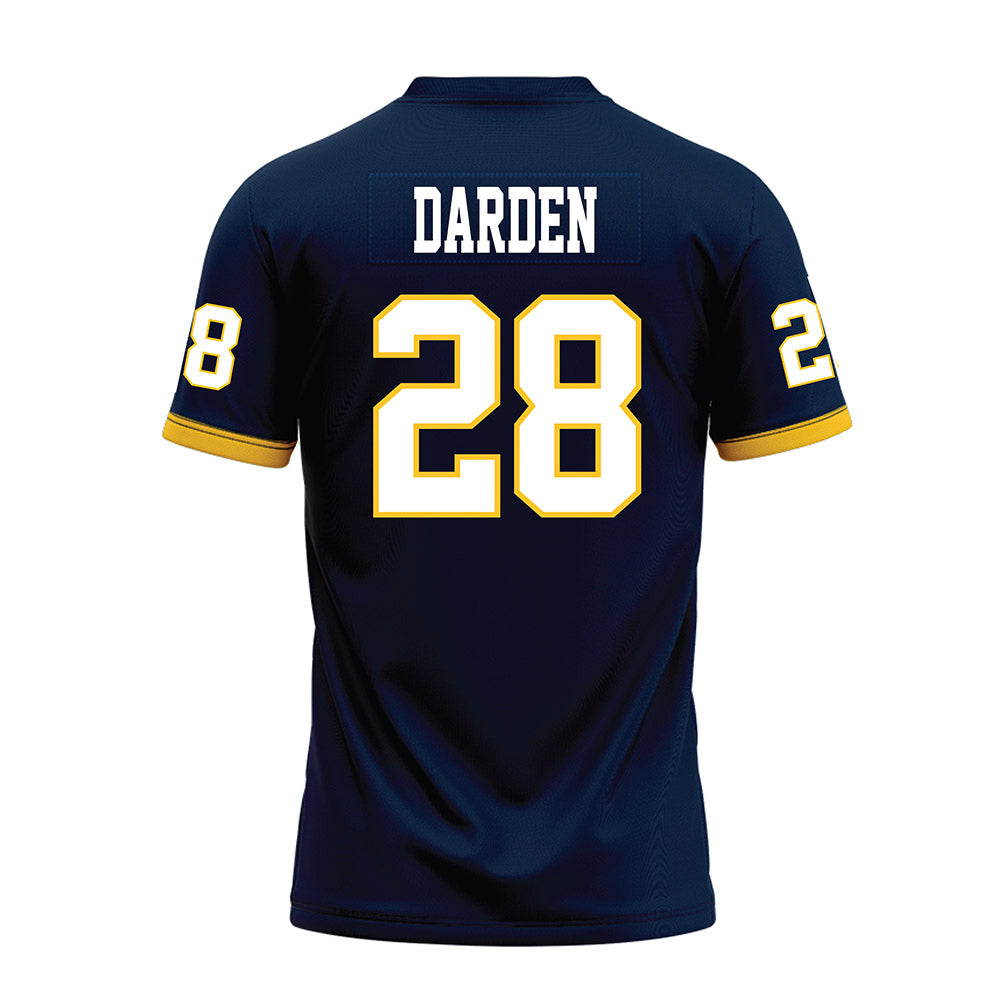 Murray State - NCAA Football : Tre Darden - Navy Premium Football Jersey-1