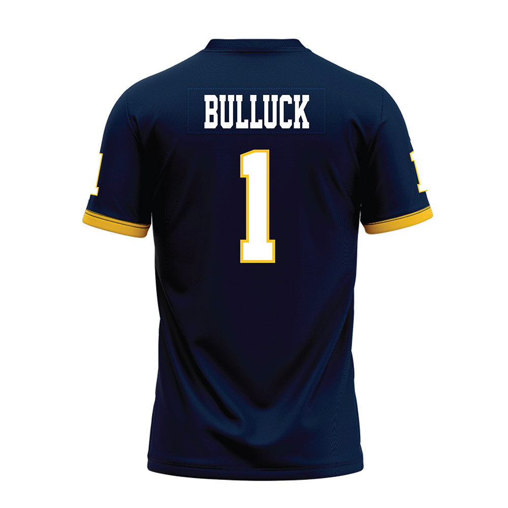 Murray State - NCAA Football : Cam Bulluck - Navy Premium Football Jersey-1