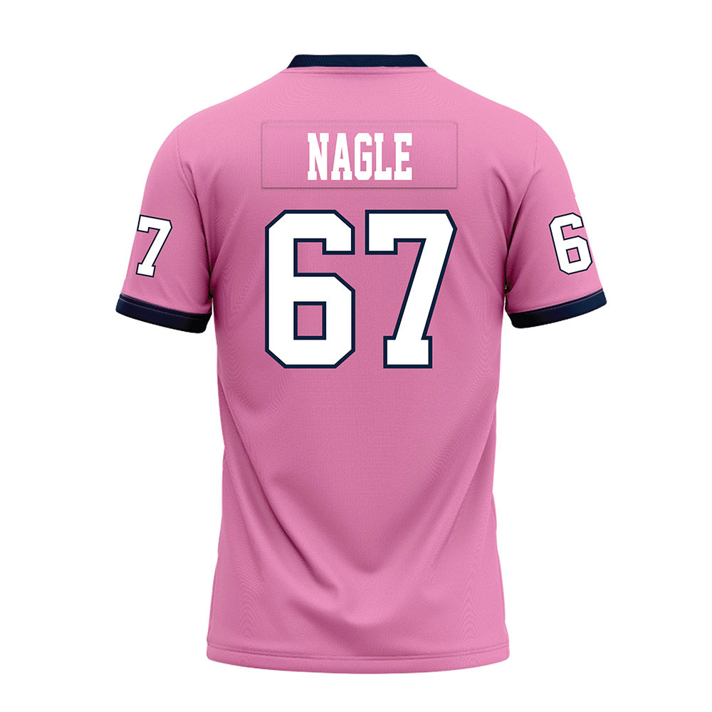 Murray State - NCAA Football : Thatcher Nagle - Pink Premium Football Jersey-1