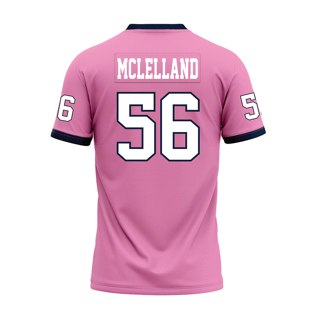 Murray State - NCAA Football : Graham McLelland - Pink Premium Football Jersey-1
