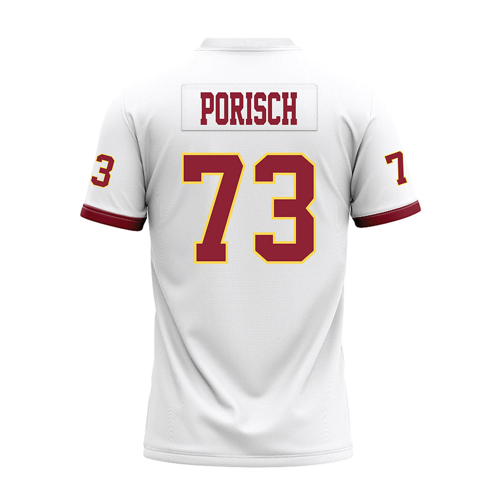 NSU - NCAA Football : Daniel Porisch - White Premium Football Jersey