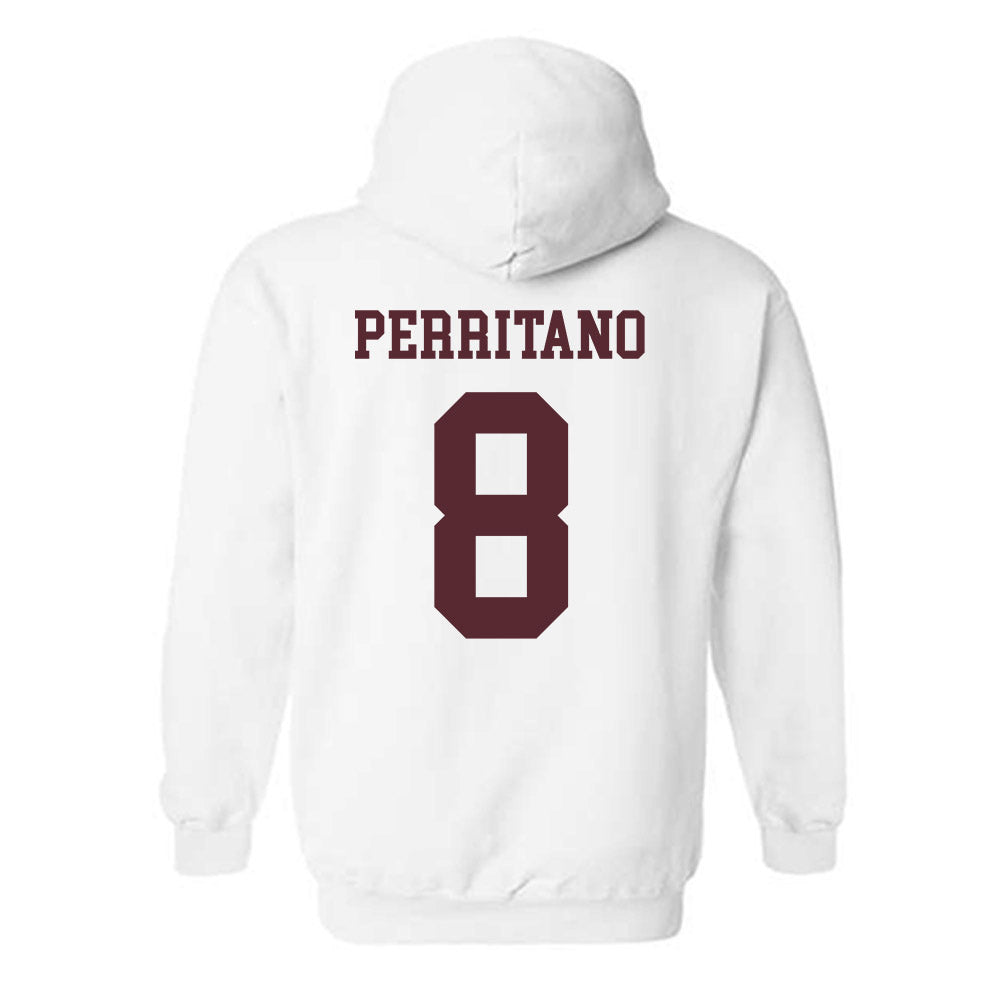 Loyola - NCAA Women's Soccer : Angelina Perritano - Classic Shersey Hooded Sweatshirt-1