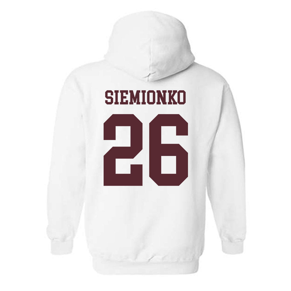 Loyola - NCAA Men's Soccer : David Siemionko - Classic Shersey Hooded Sweatshirt