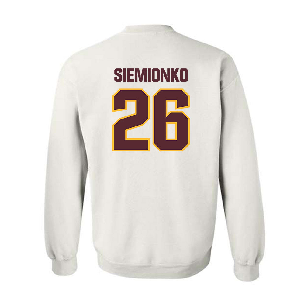 Loyola - NCAA Men's Soccer : David Siemionko - Classic Shersey Crewneck Sweatshirt